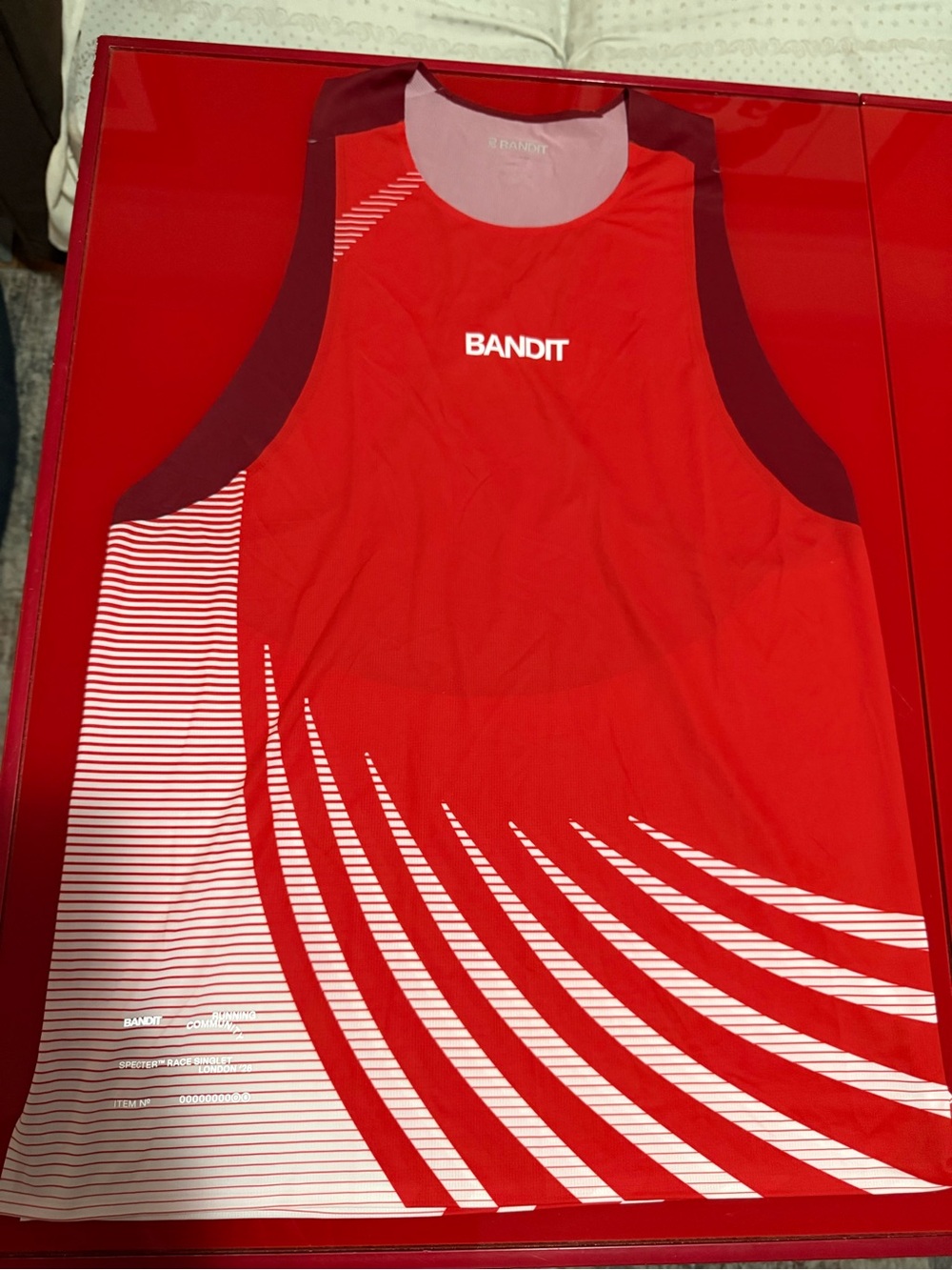Bandit Running Specter Race Singlet London '26 Edition Size Small